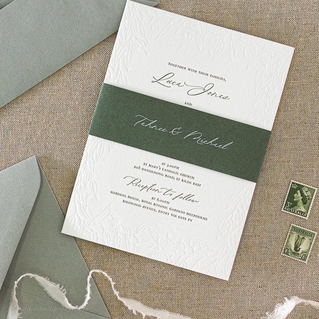 Exclusively weddings shop invitations