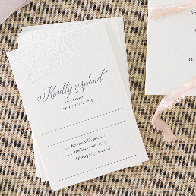 Response Cards Tips & Tricks | Making the most of your wedding RSVP cards